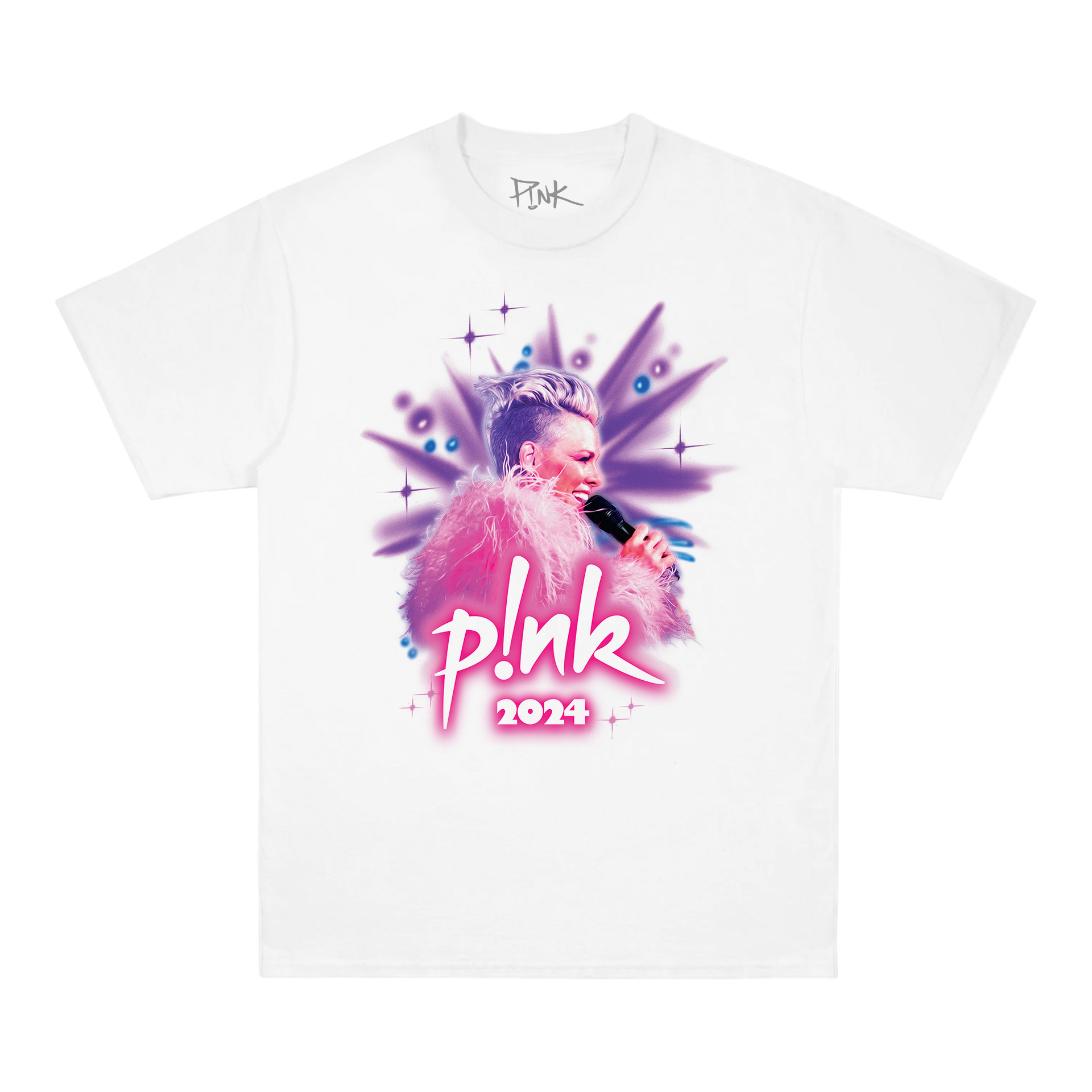 Airbrushed 2024 Tour Tee – P!nk US Store