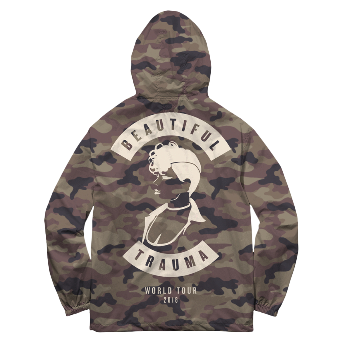 BT Camo Windbreaker