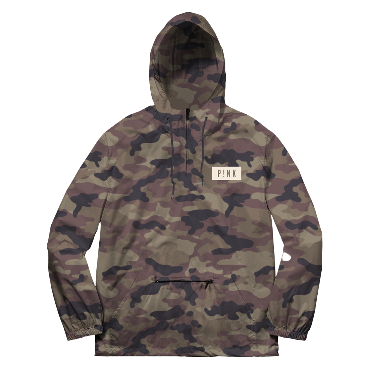 BT Camo Windbreaker