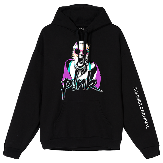 Summer Carnival Tour Black Pullover Hoodie