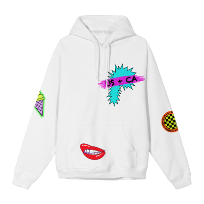 Summer Carnival 2024 White Pullover Hoodie