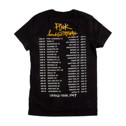 North America 2019 Black Tour Tee V2