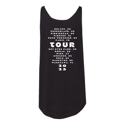 Bubble Text Black Tank